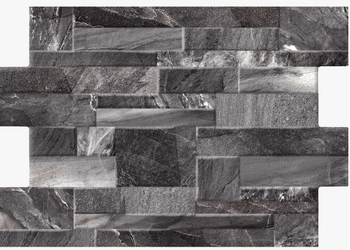 PISO CERÁMICO DENT SERENA ROCK MIX GRAFITO 30X45 CM