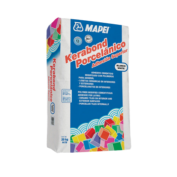 KERABOND PORCELÁNICO BLANCO 20 KGS
