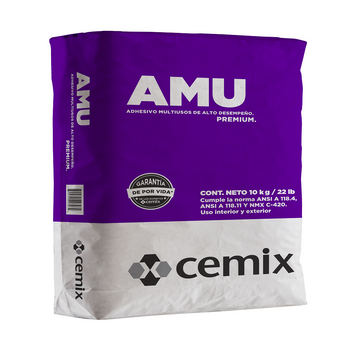 ADHESIVO AMU BLANCO 10KG