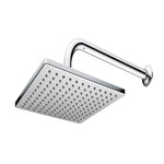 REGADERA CUADRADA CON BRAZO Y CHAP 2261B CROMO