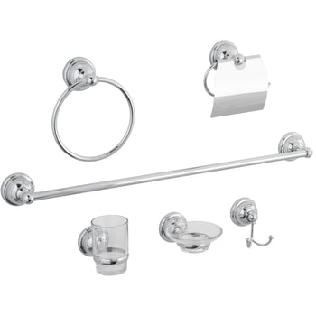 JUEGO ACCESORIOS 2600 CROMO