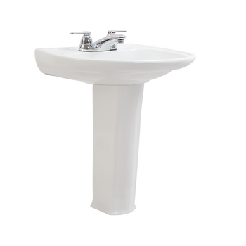 LAVABO Y PEDESTAL CIVIC BLANCO