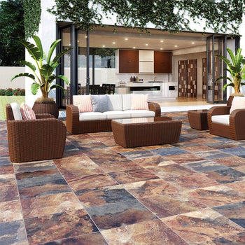 PISO CERÁMICO IMPERIAL SLATE  MIX 44X44 CM