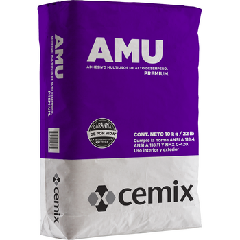 ADHESIVO AMU BLANCO 10KG