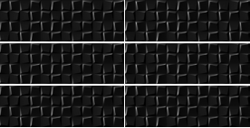 PISO CERÁMICO ARKSHADE DECO GLOSSY NEGRO 25x75 CM