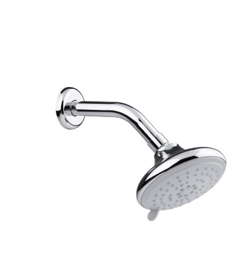 Regadera con brazo y chapetón de 5 funciones 3036B