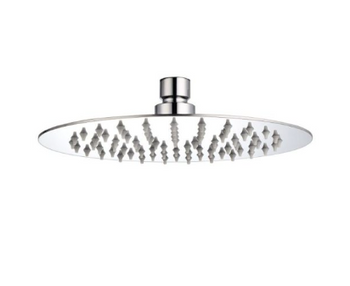 REGADERA ECOLÓGICA 8" DE PLATO REDONDO SIN BRAZO Y CHAPETÓN 4538R