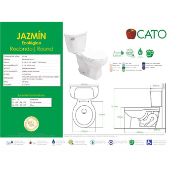 PAQUETE JAZMIN REDONDO BLANCO