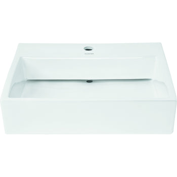 LAVABO FORTORE CON CESPOL PL003+CES BLANCO (COMBO)